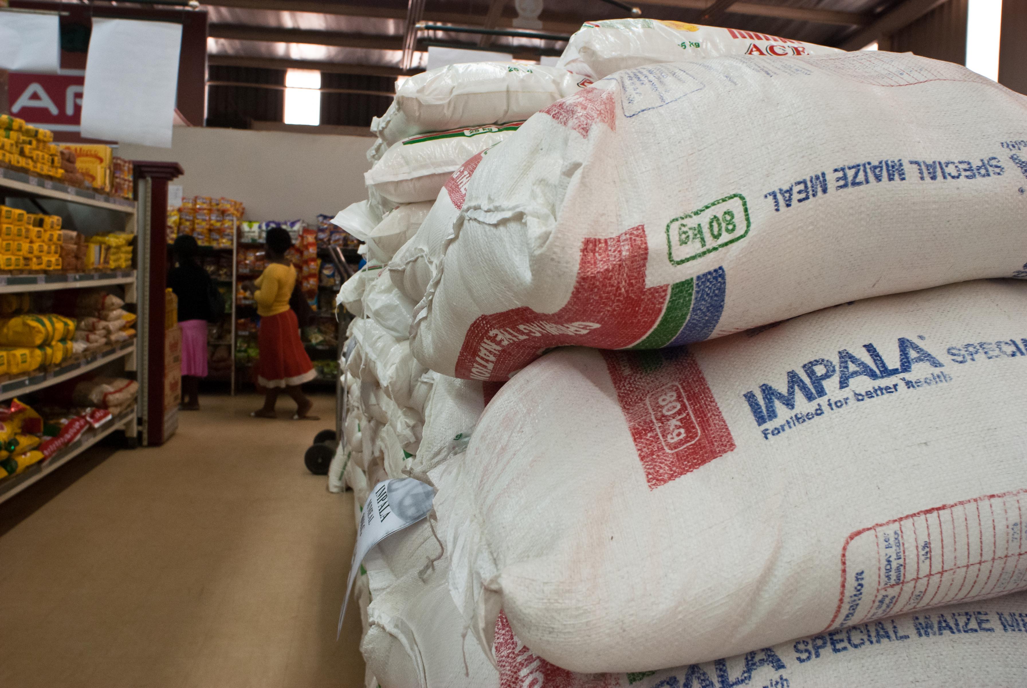 Drought Reducing Maize Yields in South Africa Africa South of the Sahara