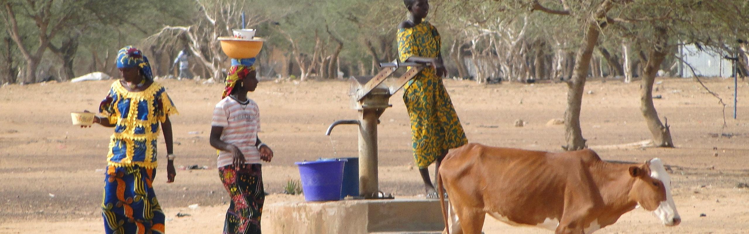 Women at Village Well - Dori - Sahel Region - Burkina Faso