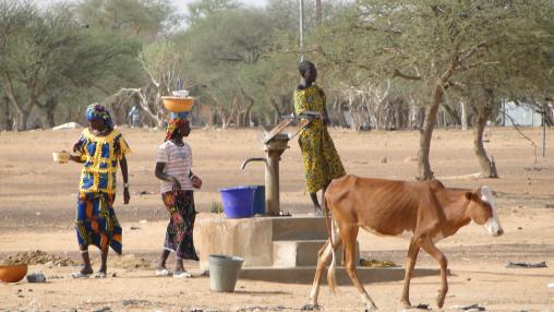 Women at Village Well - Dori - Sahel Region - Burkina Faso